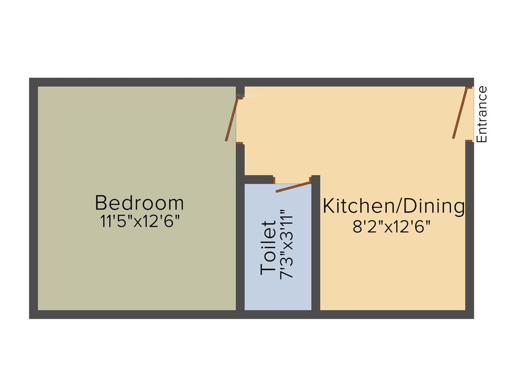 Siddhi Vinayak Vinayak Apartment 2 (1BHK+1T (456 sq ft) 456 sq ft)