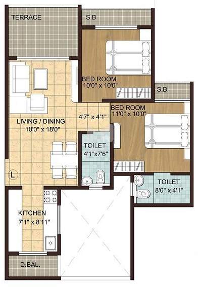  kiarah terrazo phase ii Floor Plan Floor Plan