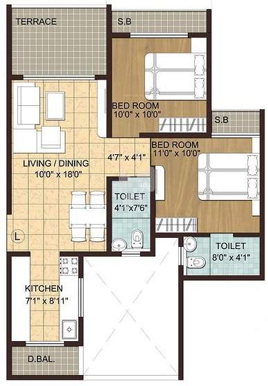  kiarah terrazo phase ii Floor Plan Floor Plan