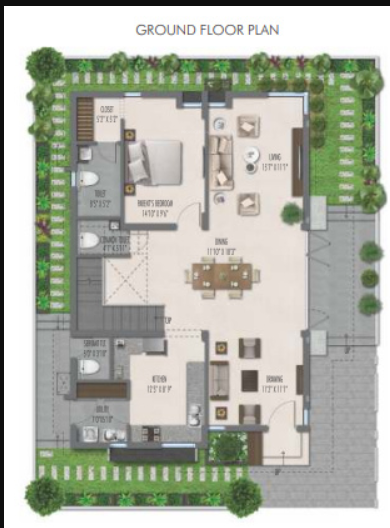  palacio Floor Plan Ground Floor Plan