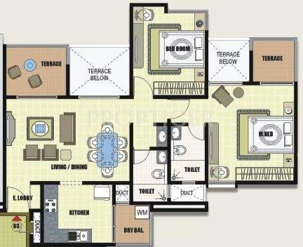 Navjeevan Signor (2BHK+2T (1,090 sq ft) 1090 sq ft)