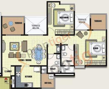 Navjeevan Signor (2BHK+2T (1,090 sq ft) 1090 sq ft)