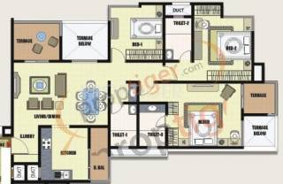 Navjeevan Signor (3BHK+3T (1,368 sq ft) 1368 sq ft) Navjeevan Signor (3BHK+3T (1,368 sq ft) 1368 sq ft)