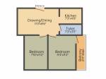 Siddhi Vinayak Vinayak Apartment (2BHK+1T (611 sq ft) 611 sq ft)