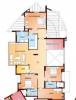  exotica Floor Plan Upper Level Penthouse Plan