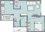 Lunkad Akash Towers A and B (1BHK+1T (430.77 sq ft) 430.77 sq ft) Lunkad Akash Towers A and B (1BHK+1T (430.77 sq ft) 430.77 sq ft)