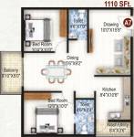 K R Grand View Heights (2BHK+2T (1,110 sq ft) 1110 sq ft) K R Grand View Heights (2BHK+2T (1,110 sq ft) 1110 sq ft)