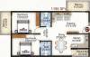 K R Grand View Heights (2BHK+2T (1,155 sq ft) 1155 sq ft)