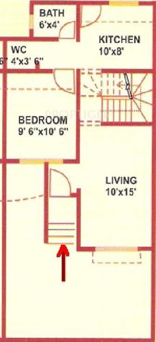 NGK Godai Nagar (2BHK+2T (1,000 sq ft) 1000 sq ft)