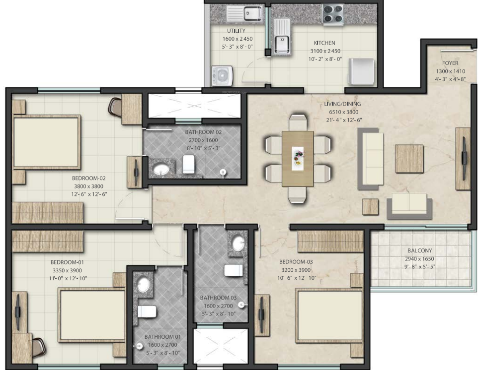 Floor Plan royal pavilion phase 5 wing 8 and 9 Floor Plan Floor Plan