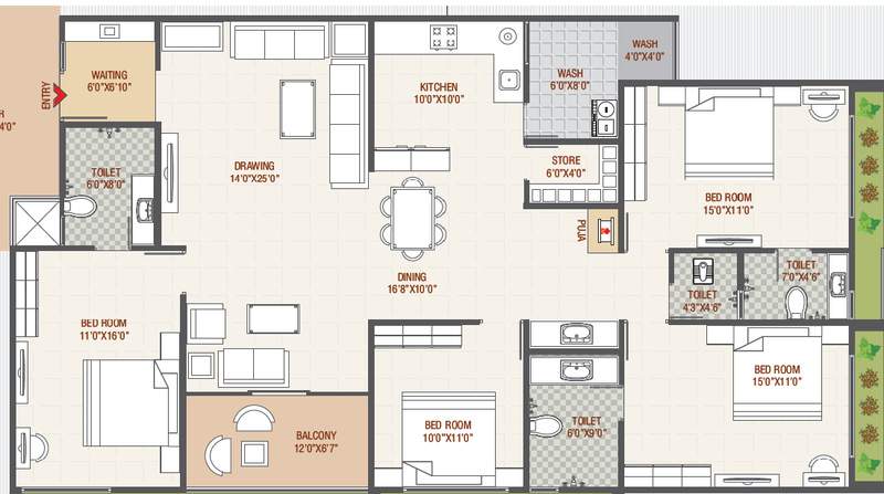  sadguru sky Floor Plan Floor Plan
