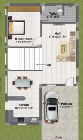  landmark iii Floor Plan Ground Floor Plan