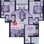 Jamals Palazzo (2BHK+2T (935 sq ft) 935 sq ft) Jamals Palazzo (2BHK+2T (935 sq ft) 935 sq ft)