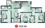 Jamals Palazzo (3BHK+3T (1,235 sq ft) 1235 sq ft) Jamals Palazzo (3BHK+3T (1,235 sq ft) 1235 sq ft)