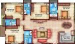 Shanders Villa Grande Floor Plan (4BHK+4T + Pooja Room)