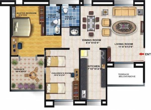 Shree Samruddhee (2BHK+2T (773 sq ft) 773 sq ft)