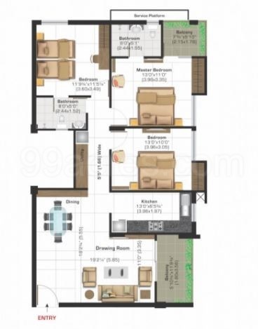 Floor Plan vrinda gardens Floor Plan Floor Plan