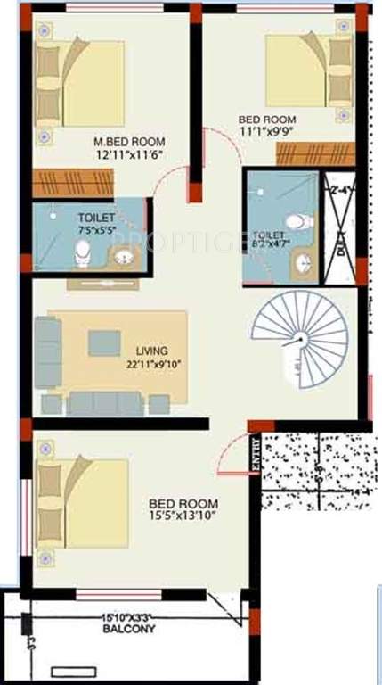 VKC Chourasia Heaven (5BHK+4T (3,000 sq ft) 3000 sq ft)