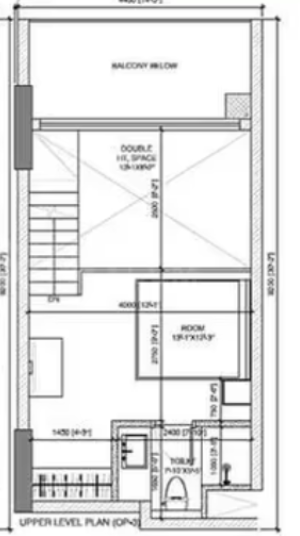 Upper Level Duplex Plan sky lofts Floor Plan Upper Level Duplex Plan