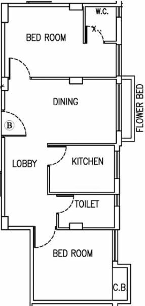 Allmon Riddhi Siddhi Emerald (2BHK+2T (700 sq ft) 700 sq ft)