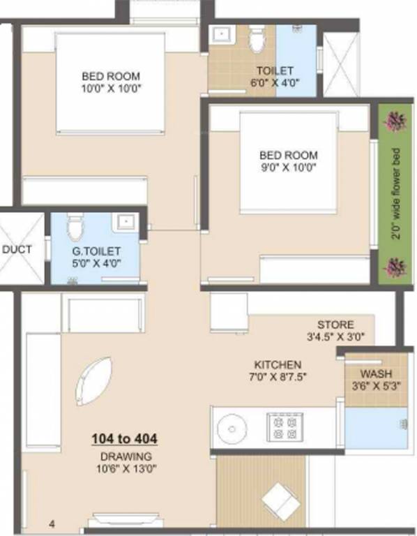 Jhatakia Tirth Casitas (2BHK+2T (547.88 sq ft) 547.88 sq ft) Jhatakia Tirth Casitas (2BHK+2T (547.88 sq ft) 547.88 sq ft)