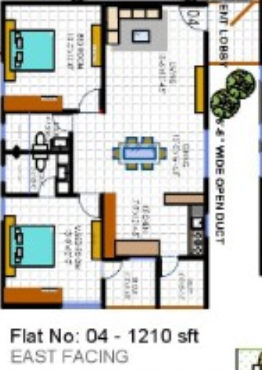  sarovar Floor Plan Floor Plan