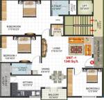 Mohan Naidu Sai Omkar (3BHK+3T (1,340 sq ft) 1340 sq ft)