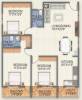 Pyramid Mahika (3BHK+2T (1,352 sq ft) 1352 sq ft)