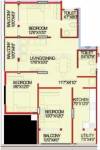 RNG Icon (3BHK+2T (1,140 sq ft) 1140 sq ft)