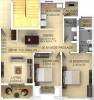 Classic Zion Square 2 (2BHK+2T (1,205.56 sq ft) 1205.56 sq ft)