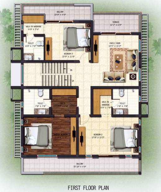 Srivari Ekantam (4BHK+4T (3,313 sq ft) 3313 sq ft)