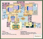 Eldeco Empereur (4BHK+4T (2,430 sq ft)   Servant Room 2430 sq ft)