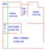 Morya Group Morya House Floor Plan (2BHK+1T)