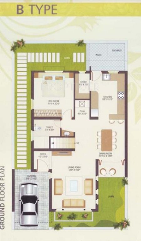 BR Siddharth Residency (4BHK+4T (2,300 sq ft) + Pooja Room 2300 sq ft)