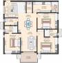 Sri Aditya Athena (3BHK+3T (1,870 sq ft) + Pooja Room 1870 sq ft)