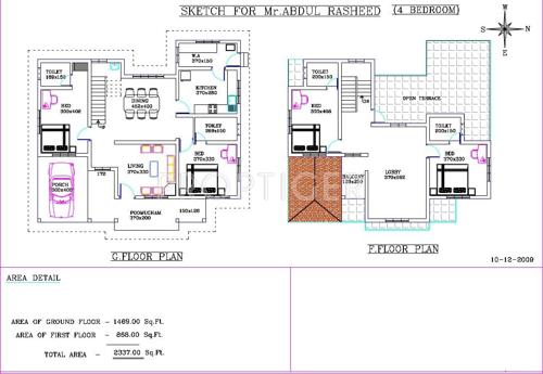 Smart Floral Gardens (4BHK+4T (2,337 sq ft) 2337 sq ft)
