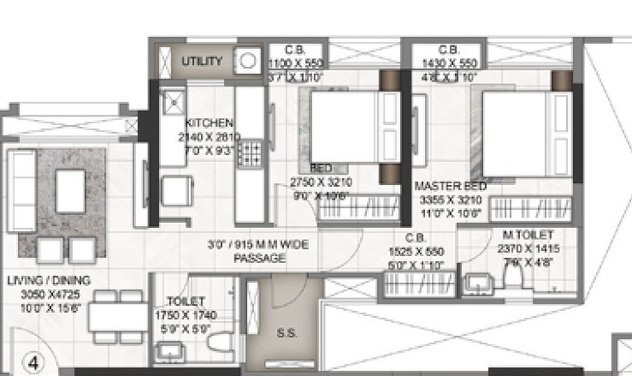  urbania azziano wing d Floor Plan Floor Plan