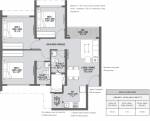 Godrej Central Park (3BHK+3T (601.06 sq ft) 601.06 sq ft)