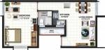 Bren Northern Lights (1BHK+1T (596 sq ft) 596 sq ft) Bren Northern Lights (1BHK+1T (596 sq ft) 596 sq ft)