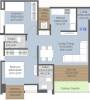 Majestique Rhythm County Phase 1 (2BHK+2T (555.20 sq ft) 555.2 sq ft)