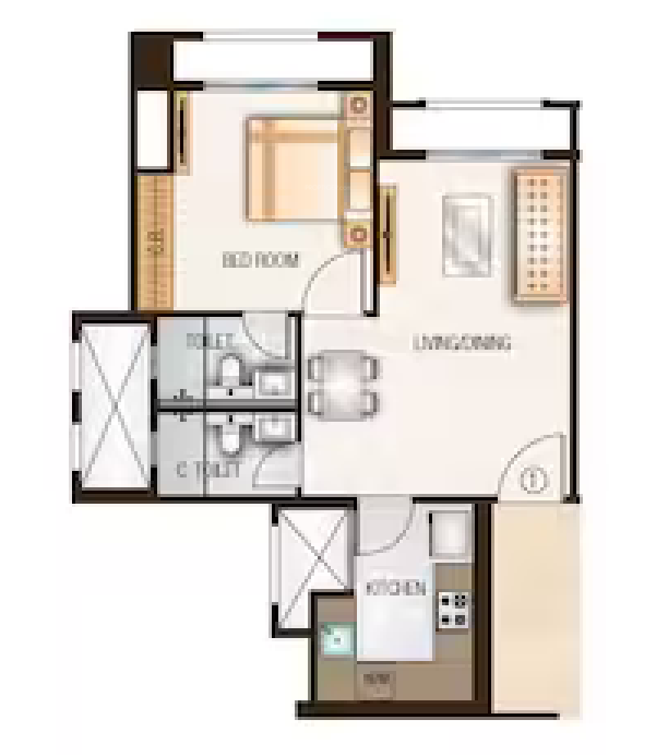 Floor Plan one hiranandani park Floor Plan Floor Plan