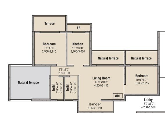  hills tower 5 Floor Plan Floor Plan