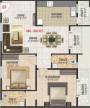 Jai Galaxy (2BHK+2T (1,255 sq ft) 1255 sq ft) Jai Galaxy (2BHK+2T (1,255 sq ft) 1255 sq ft)