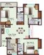 Visthara Sai Niketan (3BHK+3T (1,286 sq ft)   Pooja Room 1286 sq ft)