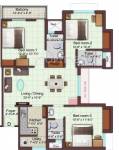 Visthara Sai Niketan (3BHK+3T (1,286 sq ft)   Pooja Room 1286 sq ft)
