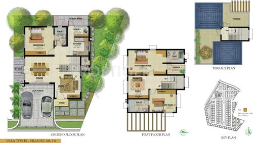 Prestige Royal Woods (3BHK+4T (2,630 sq ft) 2630 sq ft)