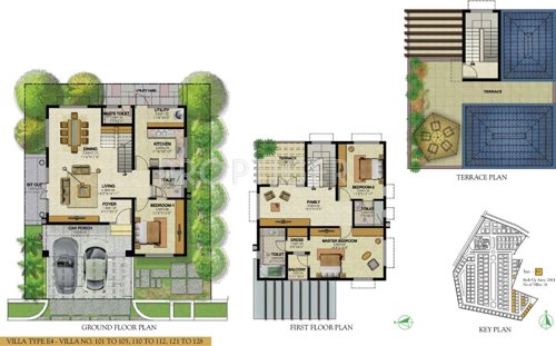 Prestige Royal Woods (3BHK+4T (2,804 sq ft) 2804 sq ft)