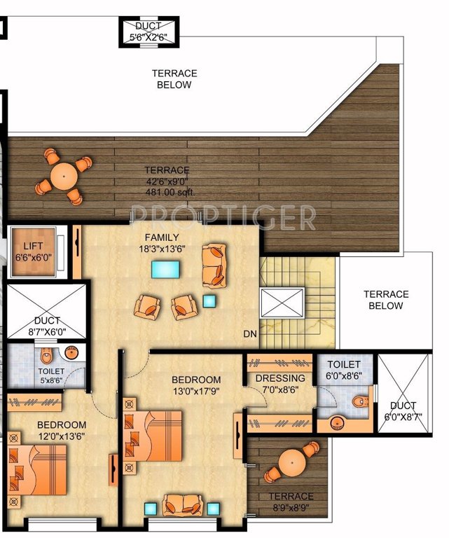 Sainath 9Sunstone (3BHK+4T (3,380 sq ft) 3380 sq ft)