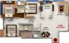Bajaj Bajaj Shubhada (3BHK+3T (1,039 sq ft) 1039 sq ft)