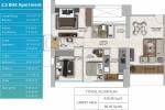 Richa Park Mist (2BHK+2T (930.97 sq ft) + Study Room 930.97 sq ft)